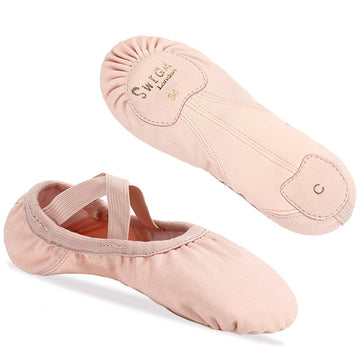 Swiga Canvas Dance Shoes – Soft Sole Cotton Ballet & Chinese Folk Dance Shoes for Kids & Adults