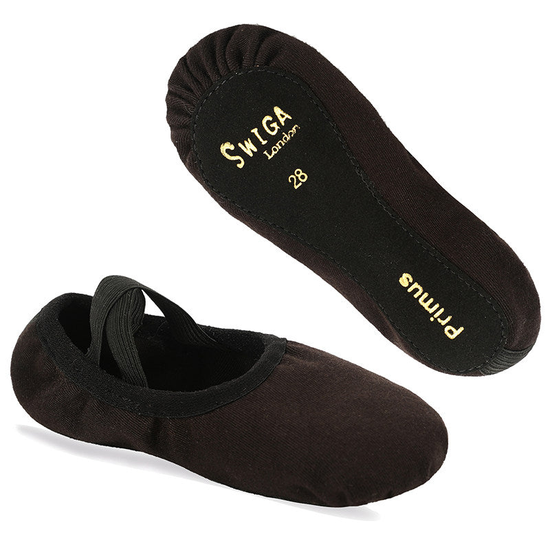 SWIGA Kids Soft Sole Ballet Shoes Girls Beginner Dance Shoes