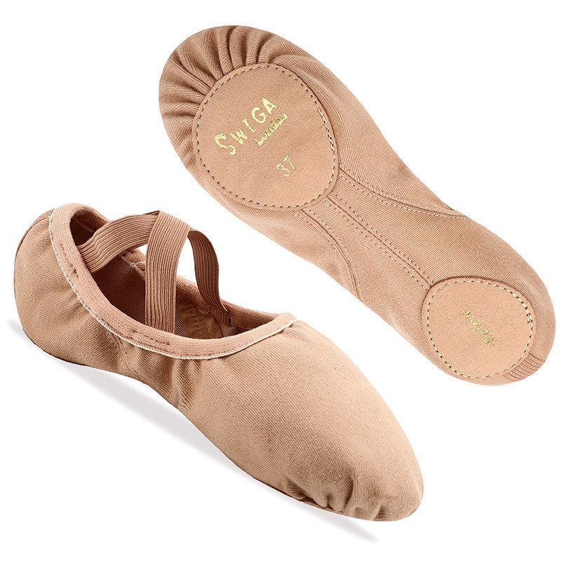 Swiga Authentic Cat Paw Wide Fit Ballet Shoes Soft Sole Foot Enhancing