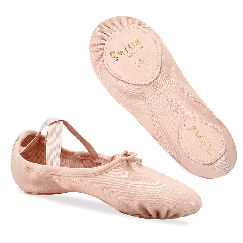 Swiga Authentic Cat Paw Wide Fit Ballet Shoes Soft Sole Foot Enhancing