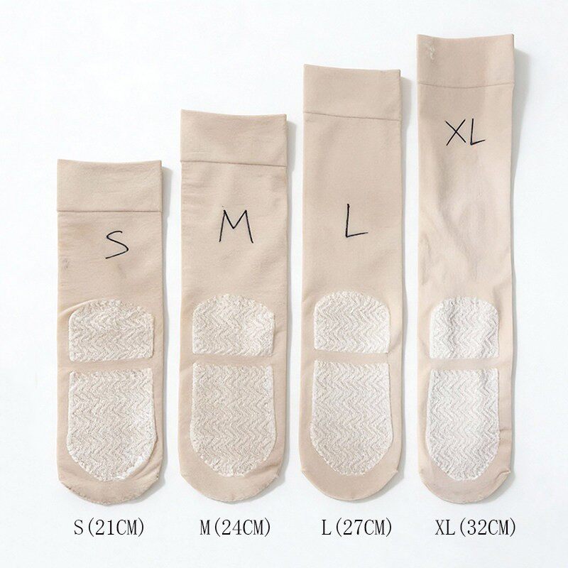 Swiga Kids Adult Half Length Dance Socks Exam Training Short Stockings