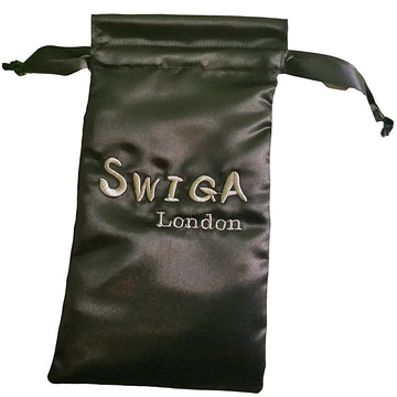 Swiga Custom Embroidered Dance Towel & Satin Dance Shoe Storage Bag