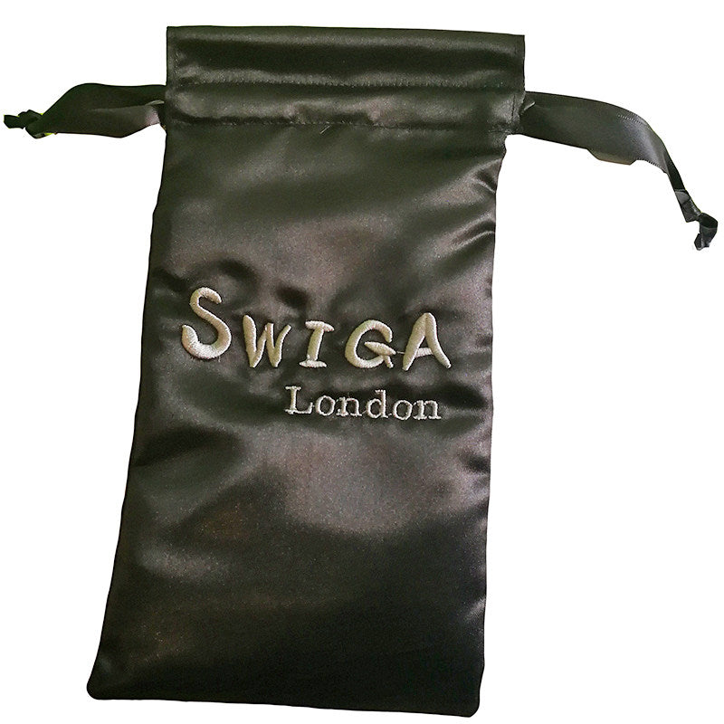 Swiga Custom Embroidered Dance Towel & Satin Dance Shoe Storage Bag